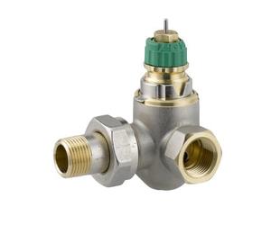 Danfoss - Corps de robinet - Corps de robinet radiateur angle à droite 3/8" RA-DV 10 Dynamic Valve - 013G7717