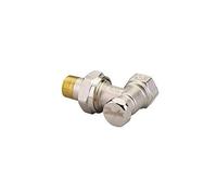 Danfoss Coude de réglage RLV-S 3/8" DN10, Argent