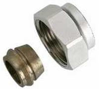 Danfoss raccord de serrage pour tubes en acier et cuivre, G 3/4", 15 mm 013G4125