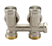 Danfoss RLV-K h block vanne dessous 3/4 "AG a 3/4" AG angle droit 003L0283