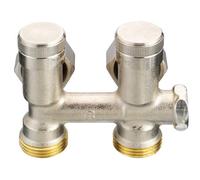 Danfoss RLV-K vanne en H, coudée, G3/4"-1/2", 003L0282