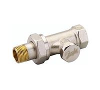 Danfoss RLV-S 3/8 DN10 Té de réglage, Argent