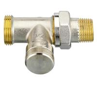 Danfoss RLV15 raccord de retour, droit, 1/2" 003L0364