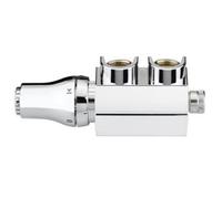 Danfoss Vhs x jeu de borniers perpendiculaires 1/2 chrome 013G4777