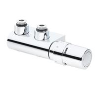 Danfoss Set VHX-DUO vanne de radiateur design VHX-D avec tete RAX chrome 013G4279
