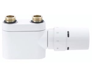 Danfoss VHX-D/RAX vanne de radiateur avec capteur, droite, blanche 013G4278