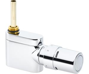 Danfoss VHX-Mono/RAX vanne de radiateur avec capteur, droite, chrome 013G4282