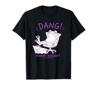 Dang Monday Already Frog avec Un café Sleepy Chaos Frog T-Shirt