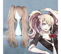 Dangan Ronpa: déclencheur Happy Havoc Cosplay perruques Enoshima Junko Cosplay perruques résistant à la chaleur synthétique Anime Cosplay perruque Halloween