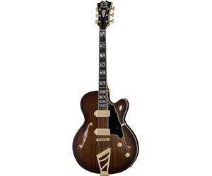 DAngelico DAngelico Deluxe 59 Satin Brown Burst