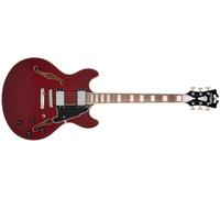D'Angelico Premier DC Burnt Red
