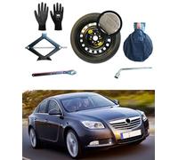 D'ANGELO 1988 Kit de roue d'escorte 18"" compatible avec Opel Insignia 2008-2016 avec Cric, Clé, Gants et Sac, R649F