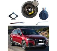 D'ANGELO 1988 Kit Roue de secours 20" compatible avec Vw tiguan, @udi a6, a7, a8 avec Cric, Clé et Sac