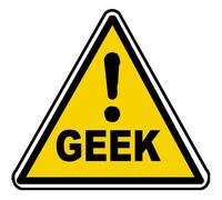 Danger Geek (10x9cm) - Sticker/Autocollant
