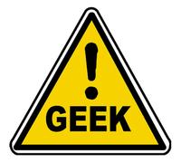 Danger Geek (20x18cm) - Sticker/Autocollant