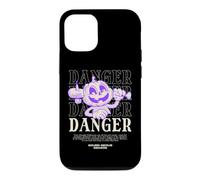 Danger Jack-O-Lantern Gourde rétro pour Halloween Coque pour iPhone 12/12 Pro