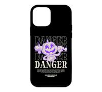 Danger Jack-O-Lantern Gourde rétro pour Halloween Coque pour iPhone 12 Mini