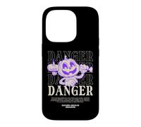 Danger Jack-O-Lantern Gourde rétro pour Halloween Coque pour iPhone 14 Pro