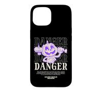 Danger Jack-O-Lantern Gourde rétro pour Halloween Coque pour iPhone 15