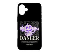 Danger Jack-O-Lantern Gourde rétro pour Halloween Coque pour iPhone 16 Plus