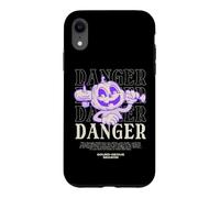 Danger Jack-O-Lantern Gourde rétro pour Halloween Coque pour iPhone XR
