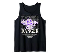Danger Jack-O-Lantern Gourde rétro pour Halloween Débardeur