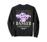 Danger Jack-O-Lantern Gourde rétro pour Halloween Sweatshirt