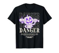Danger Jack-O-Lantern Gourde rétro pour Halloween T-Shirt