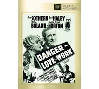 Danger - L'Amour Au Travail DVD (1937) - Ann Sothern, Jack Haley, Mary Boland