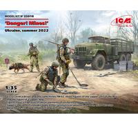 Danger Mines Ukraine, Summer 2022 1:3 5 Plastique Model Kit Icm