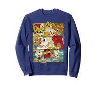 Danger Mouse & Penfold Bande dessinée vintage Sweatshirt