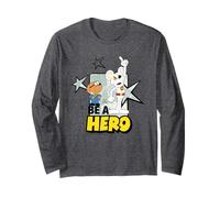 Danger Mouse & Penfold Be A Hero Rétro Manche Longue