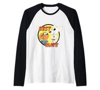 Danger Mouse & Penfold Best Mate Retro Manche Raglan