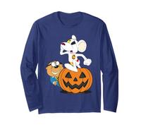 Danger Mouse & Penfold Citrouille d'halloween Manche Longue