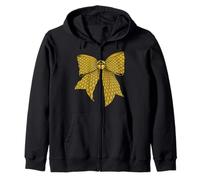 Danger Zone Ruban d'avertissement Motif Fille Coquette Bow Sweat à Capuche