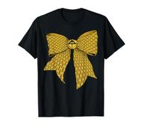 Danger Zone Ruban d'avertissement Motif Fille Coquette Bow T-Shirt