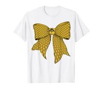 Danger Zone Ruban d'avertissement Motif Fille Coquette Bow T-Shirt