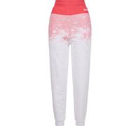 Dangerous DNGRS Pantalon 'Fawn' rose ancienne / blanc, Taille 42