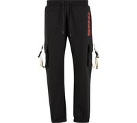 Dangerous DNGRS Pantalon rouge clair / noir, Taille 31-32