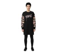 Robe sweat femme Dangerous DNGRS Ecstatic Kleider Noir XS