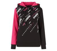 Dangerous DNGRS Sweat-shirt 'Down to Earth' rose / noir / blanc, Taille XS