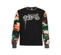 Dangerous DNGRS Sweat-shirt jaune / vert / orange / noir, Taille XL
