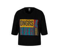 Dangerous DNGRS T-shirt '4C' turquoise / jaune / rouge sang / noir, Taille XL