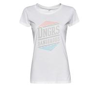 T-shirt femme Dangerous DNGRS Tackle Blanc XS