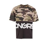 Dangerous DNGRS T-Shirt écru / kaki / noir / blanc, Taille XXXL