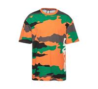 Dangerous DNGRS T-Shirt 'Expansion' vert / orange / noir / blanc, Taille L