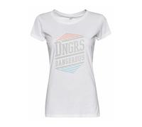 Dangerous DNGRS T-shirt mélange de couleurs / blanc, Taille S