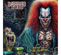 Dangerous Toys – Vitamins & Crash Helmets Live – Vinyle LP bleu (vinyle coloré) Rmst