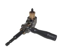 d'angle à 90 degrés, embout de perçage à 90 degrés - Adaptateur de perceuse réglable, adaptateur de à angle droit, adaptateur de à 90 degrés, poignée ergonomique, perceuses à main