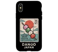 Dango Sweet Dumpling Japonais Rétro Japonais Kanji Souvenir Coque pour iPhone X/XS